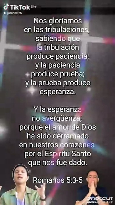 Esperanza en las tribulaciones. 🙏