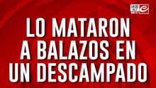 Lo mataron a balazos en un descampado: investigan los motivos del ataque
