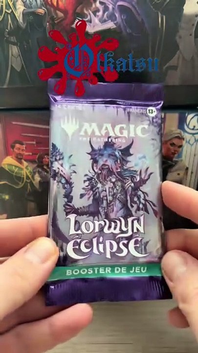 UntapUpkeepDrawFR ouverture 1 booster Magic: The Gathering Lorwyn Éclipsé