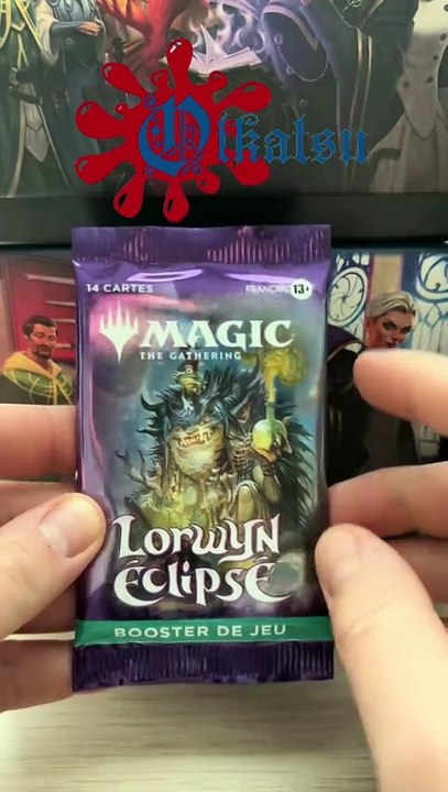 UntapUpkeepDrawFR ouverture 1 booster Magic: The Gathering Lorwyn Éclipsé
