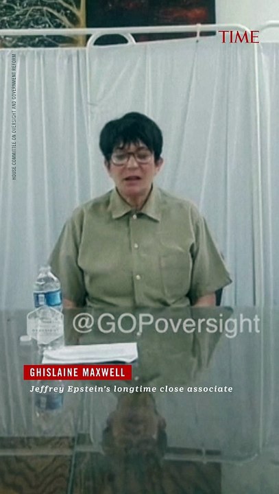 Ghislaine Maxwell declines to answer questions from House lawmakers in a deposition