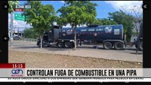 🚨¡Última Hora! Fuga de combustible en pipa provoca desalojo en Culiacán, Sinaloa