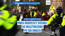 Buddyjscy mnisi z "Marszu dla Pokoju" docierają do Waszyngtonu po 108 dniach