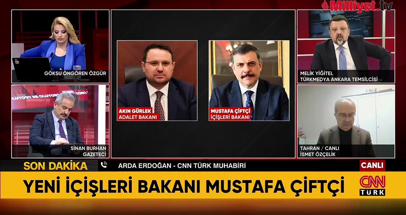 Kabine'de değişiklik: İçişleri Bakanı Mustafa Çiftçi, Adalet Bakanı Akın Gürlek oldu