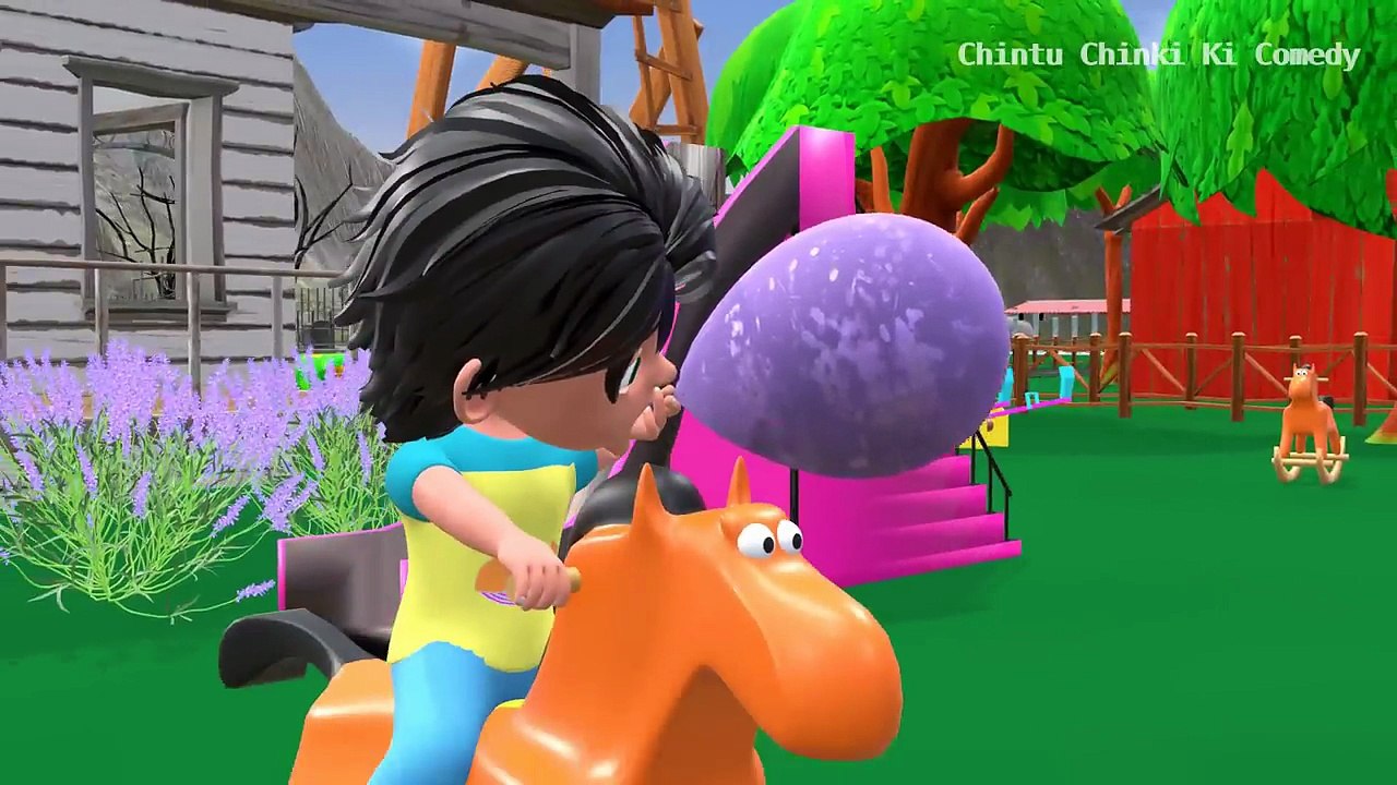 Bili Ke Bache _ Chintu _ Monkey Cartoon _  comedy