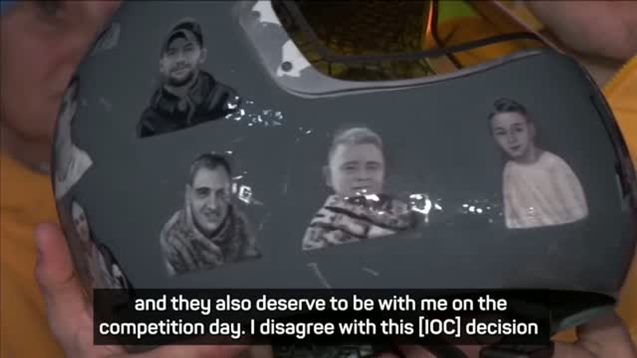 Ukraine skeleton racer Heraskevych to defy IOC on helmet ban