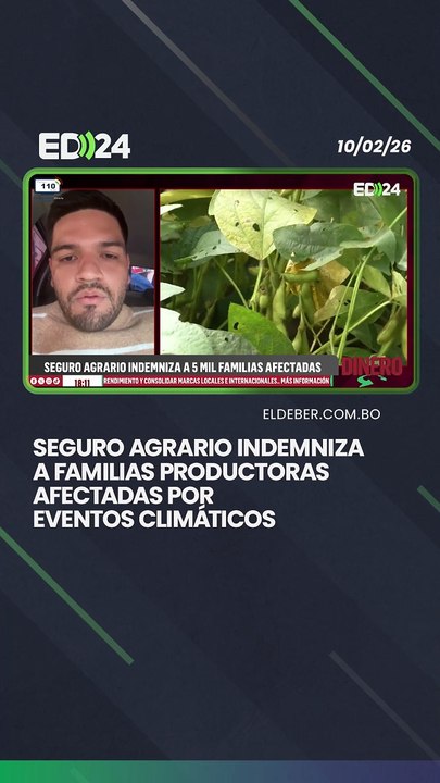 Seguro agrario indemniza a familias productoras afectadas por  eventos climáticos