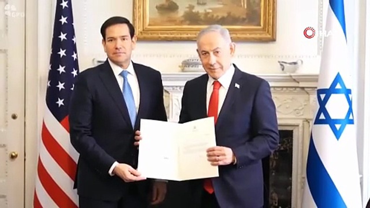 İsrail Başbakanı Netanyahu, Gazze Barış Kurulu üyeliği için imza attı