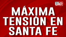 Máxima tensión en Santa Fe: fuerte reclamo de la policía