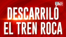 Descarriló el Tren Roca: demora en el ramal Ezeiza