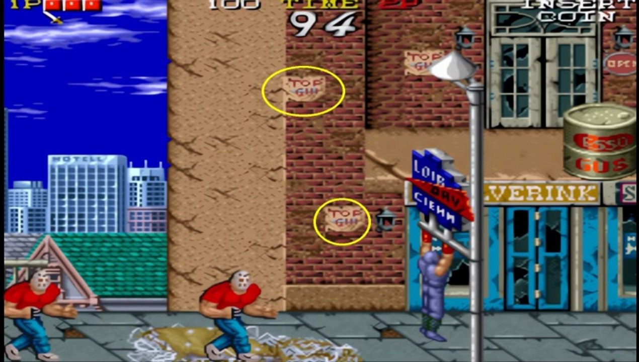 Predictive Easter Eggs To Maverick ('94) & Future Mel Gibson Films In Ninja Gaiden Arcade Game ('88)