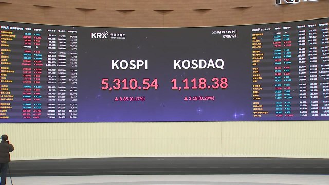 코스피 5,300선 턱걸이 안착...오늘 증시 출발은? / YTN