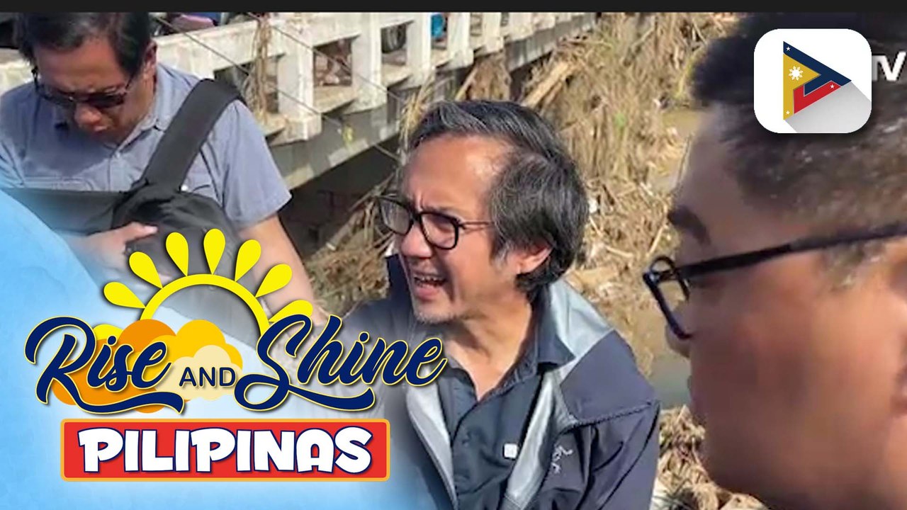 DPWH Sec. Vince Dizon, ininspeksyon ang mga nasirang imprastraktura sa Iligan City bunsod ng pananalasa ng Bagyong #BasyangPH | ulat ni Sharif Timhar ng Radyo Pilipinas-Iligan