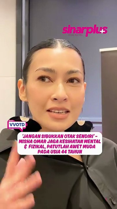 ‘jangan sibukkan otak sendiri’ – Misha Omar jaga kesihatan mental &  fizikal, patutlah awet muda pada usia 44 tahun