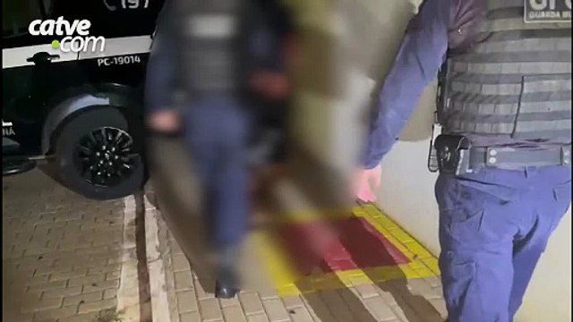 Homem com mandado por tráfico é preso pela Guarda Municipal atrás da rodoviária de Cascavel