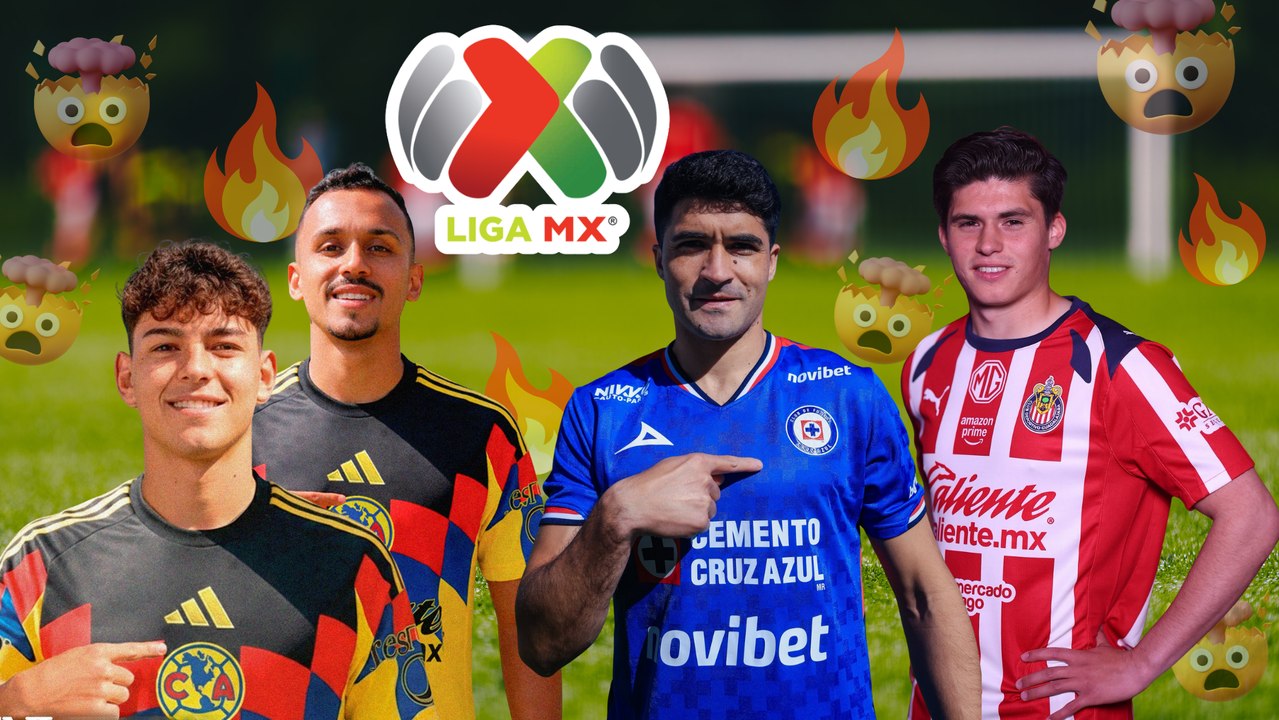 Los fichajes de último minuto en Liga MX: Cruz Azul, América y Chivas se arman sobre la hora