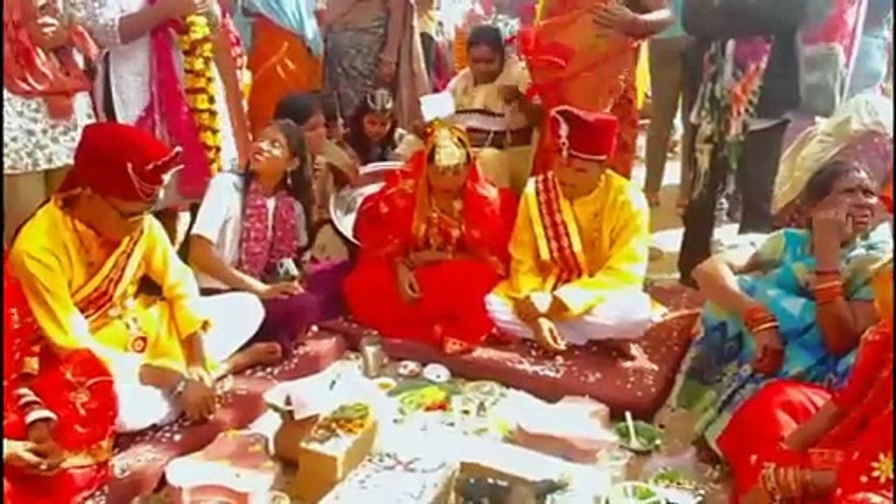 4 घंटे कड़ी धूप में बैठे दूल्हा दुल्हन, मुख्यमंत्री कन्या विवाह योजना के तहत 260 जोड़ों का हुआ विवाह