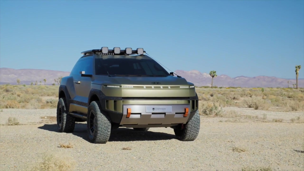 Neues Concept Car - Hyundai enthüllt CRATER Concept