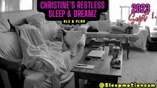 Couch🛋️Restless Sleep 😴 Sept 1, 2023 (RLS & PLMD)