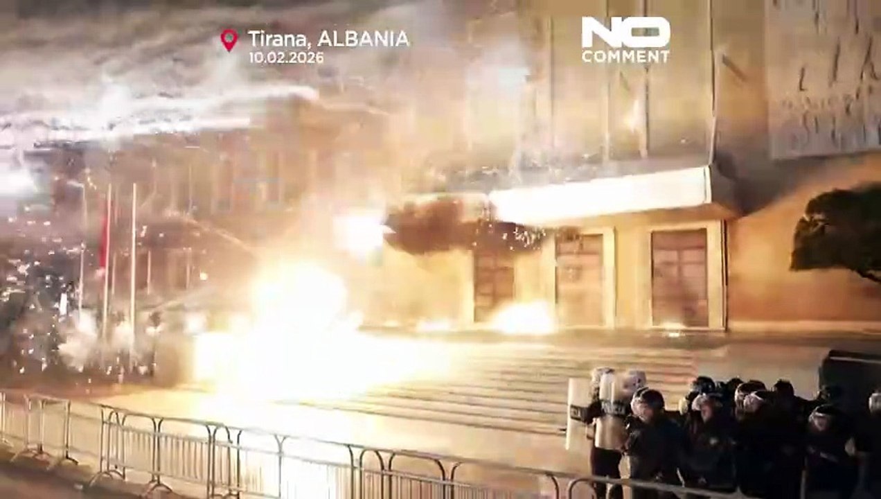 Gewalt bei Anti-Regierungsprotest in Albaniens Hauptstadt Tirana