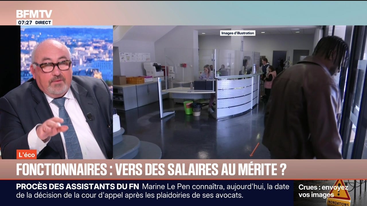 BFM éco : Fonctionnaires, vers des salaires au mérite ? - 11/02