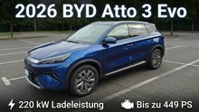 2026 BYD Atto 3 Evo: Kompakt-SUV jetzt noch stärker