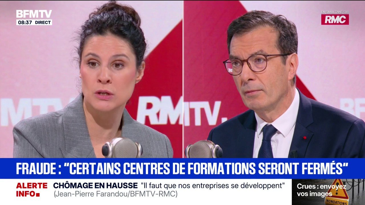 Jean-Pierre Farandou écarte l'idée d'un recours "aux appels téléphoniques" et "aux listes des passagers sur les avions" pour traquer la fraude sociale