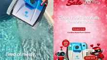 Valentine’s Special: Robotic Pool Cleaner Deals Up to 70% Off