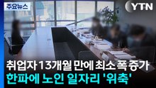 취업자 13개월 만에 최소 폭 증가...한파에 노인 일자리 ’위축’ / YTN