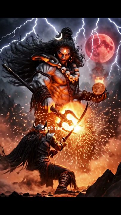जब तीसरी आँख खुली… और काल कांप उठा 🔥 #mahakal