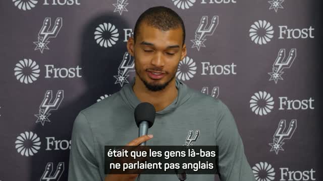 Spurs - Wembanyama revient sur son expérience avec les moines Shaolin