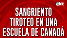 Sangriento tiroteo en una escuela: hay al menos diez personas muertas