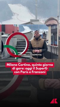 Milano Cortina 2026, giorno 5: SuperG a Bormio e azzurri a caccia di nuove medaglie
