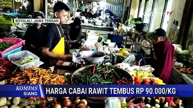 Meroket! Segini Kenaikan Harga Cabai dan Bahan Pokok di Banjar, Boyolali, Madiun, hingga Bandung