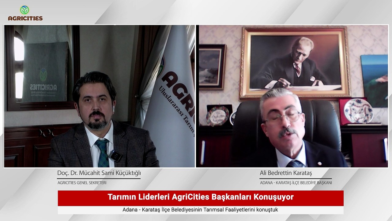 Adana Karataş Belediye Başkanı Ali Bedrettin Karataş