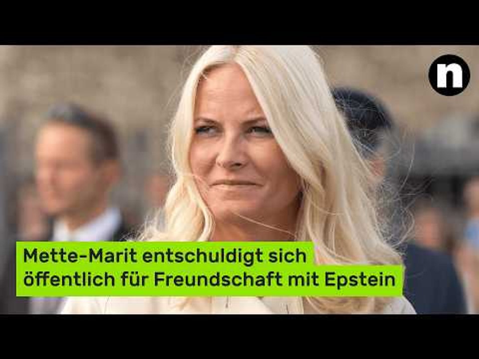 Kronprinzessin Mette-Marit: Prinzessin entschuldigt sich öffentlich für Freundschaft mit Epstein