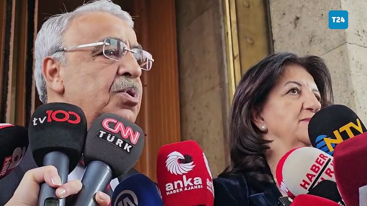 DEM Parti İmralı heyetinden Erdoğan'la görüşme öncesi açıklama