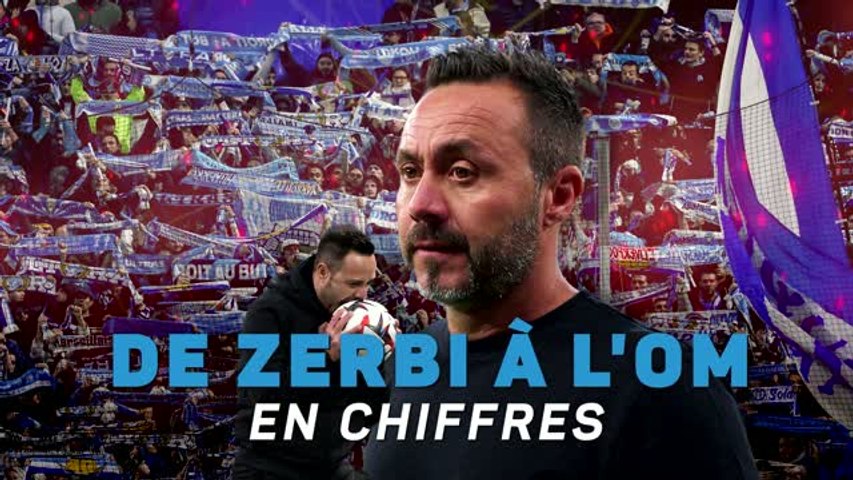 OM : Le passage de Roberto De Zerbi en chiffres