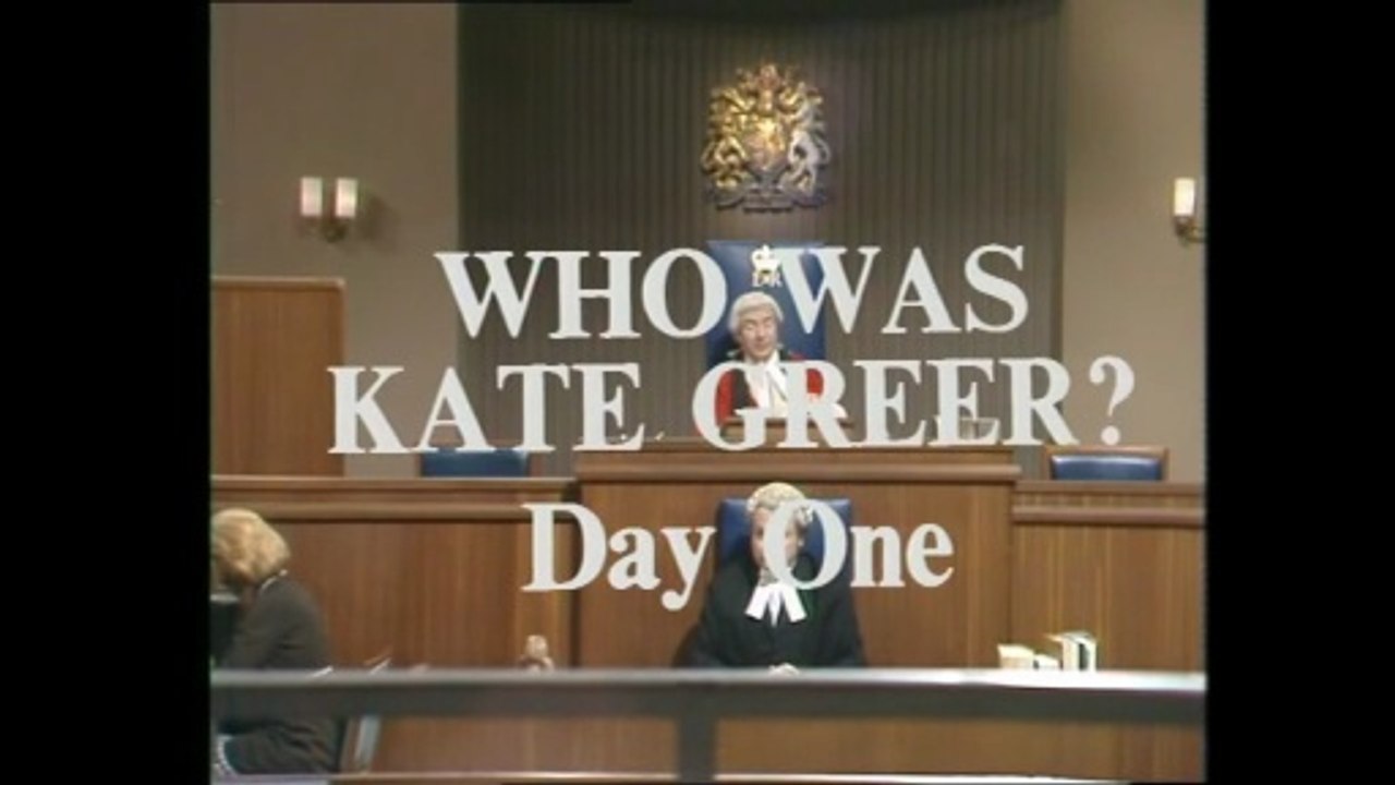 Crown Court - Who was Kate Greer? (1973)