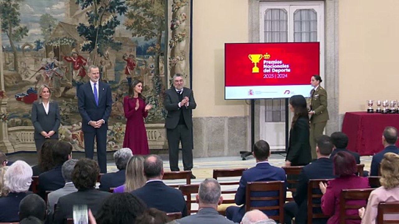 Los Reyes entregan los Premios Nacionales del Deporte