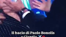 Taratata con paolo Bonolis e Giorgia il bacio