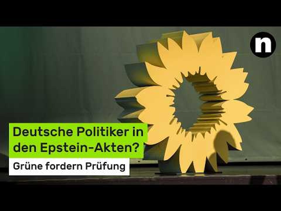 Epstein-Enthüllungen: Grüne fordern Prüfung deutscher Politiker und ihrer Verbindung zu Epstein