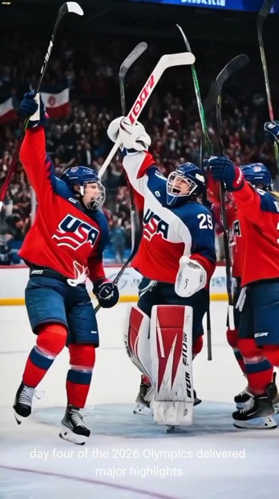 🏒 Team USA Dominates Day 4! 🇺🇸🔥 Women’s Hockey Unstoppable at Olympics 2026 ❄️🥇  #Olympics2026 #TeamUSA #WomensHockey