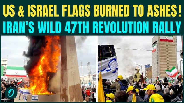 Iran PROVES U.S, Israel Ahead of Trump-Netanyahu Meet | Khamenei ORDERS To Burn U.S, Israeli Flags?