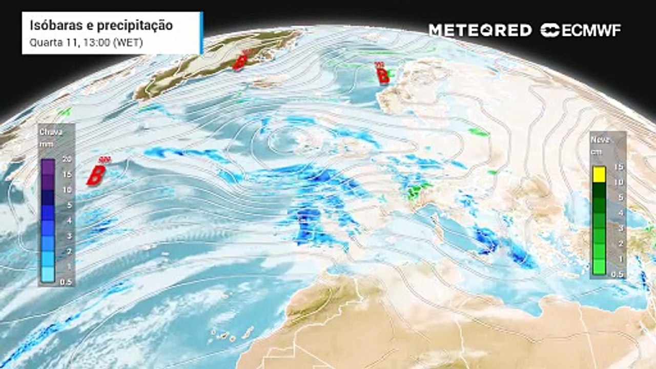 Tempo seco prolonga-se em Portugal com influência do anticiclone do Açores