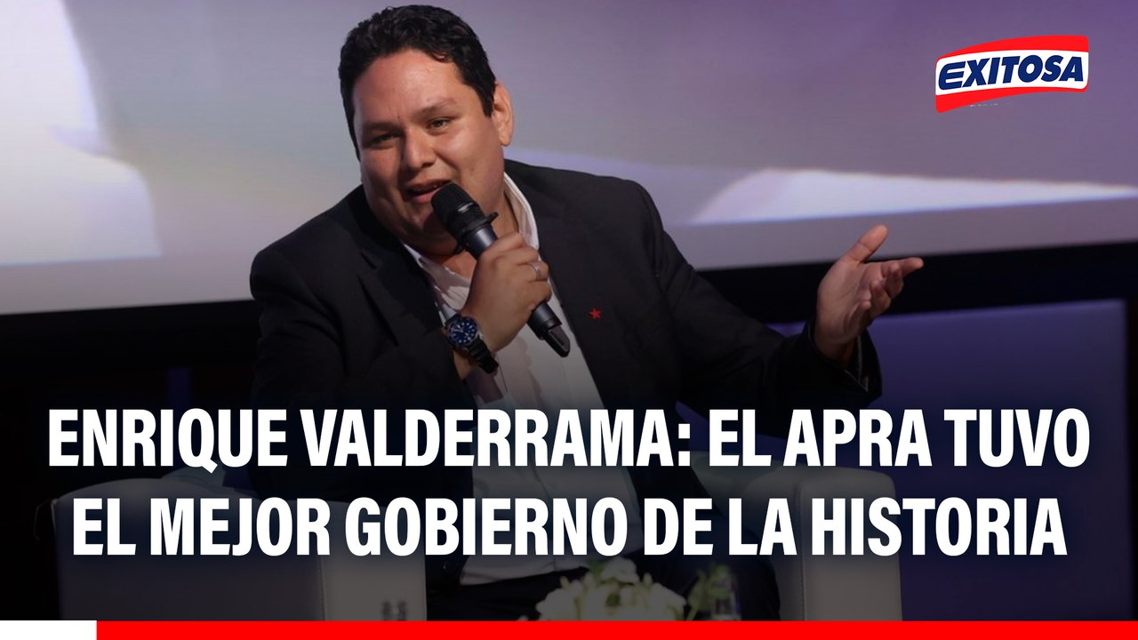 Enrique Valderrama: El segundo gobierno del APRA fue EL MEJOR DE LA HISTORIA