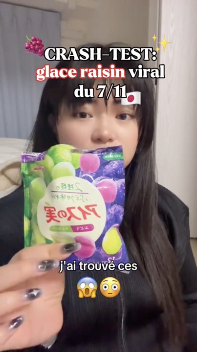 GLACE RAISIN VIRAL ?? 🇯🇵🍇
