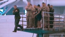 Marine Recruits vs. Water Survival Training