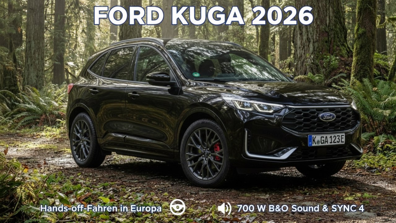 Ford Kuga 2026 im Check: Mehr Assistenz, mehr Connectivity