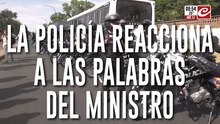 Tensión en Rosario: policías reaccionan a las palabras del ministro de Seguridad